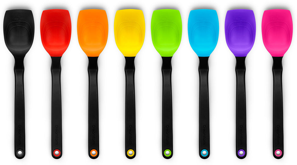 Dreamfarm Supoon - Scrape, Stir, and Measure Silicone Spoon – Kooi  Housewares