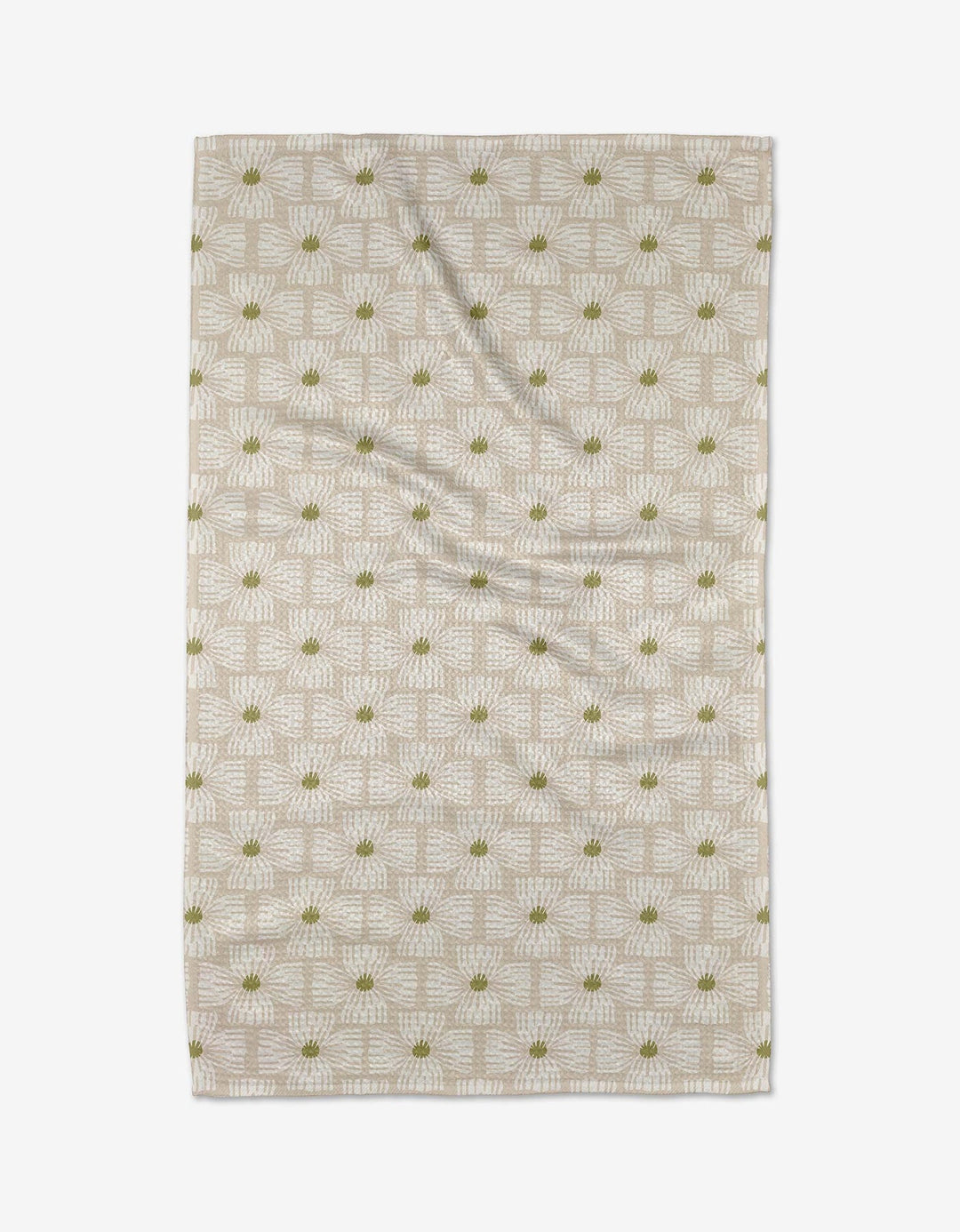 Blockprint Floral Kitchen Tea Towel