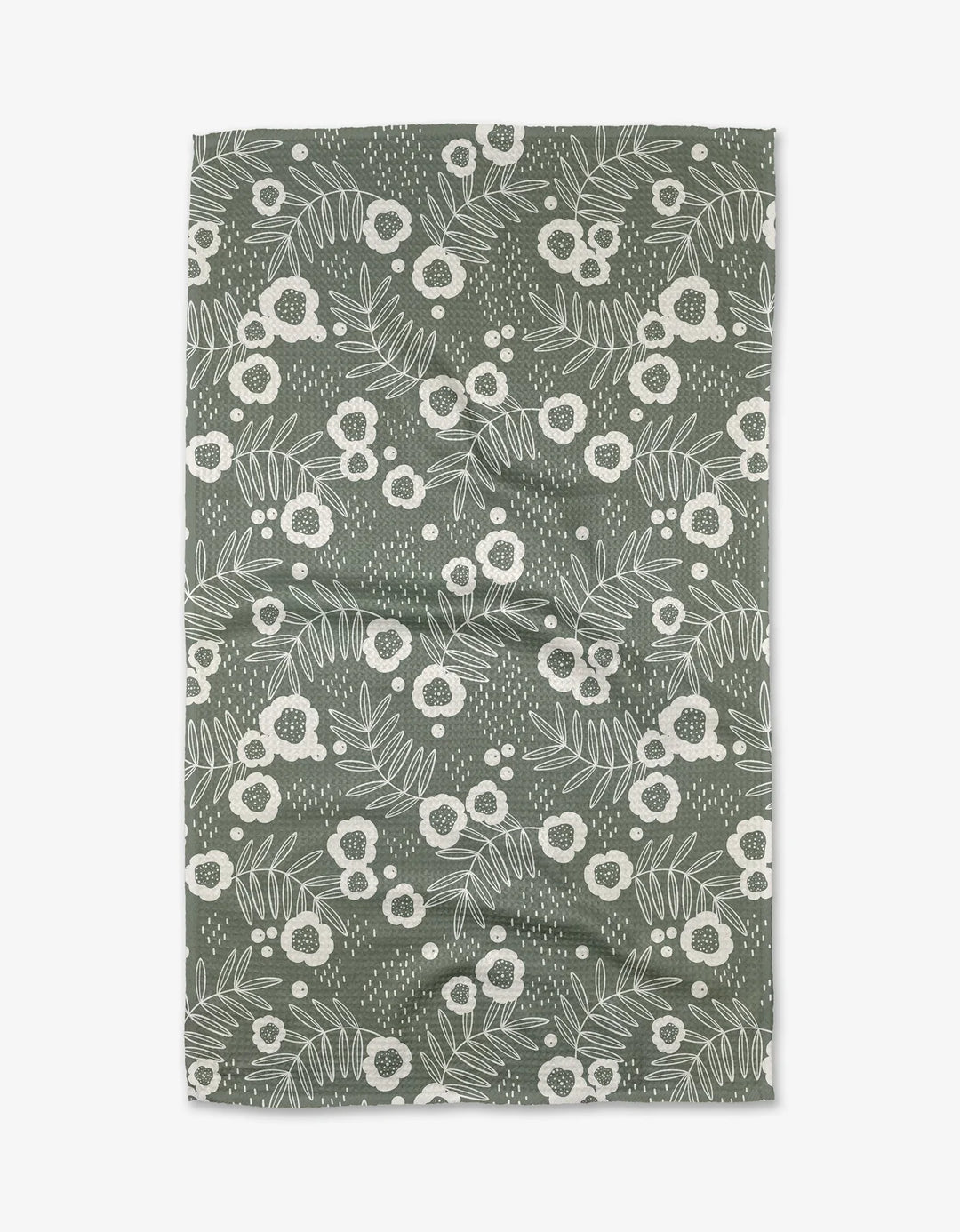 Savannah Green Kitchen Tea Towel