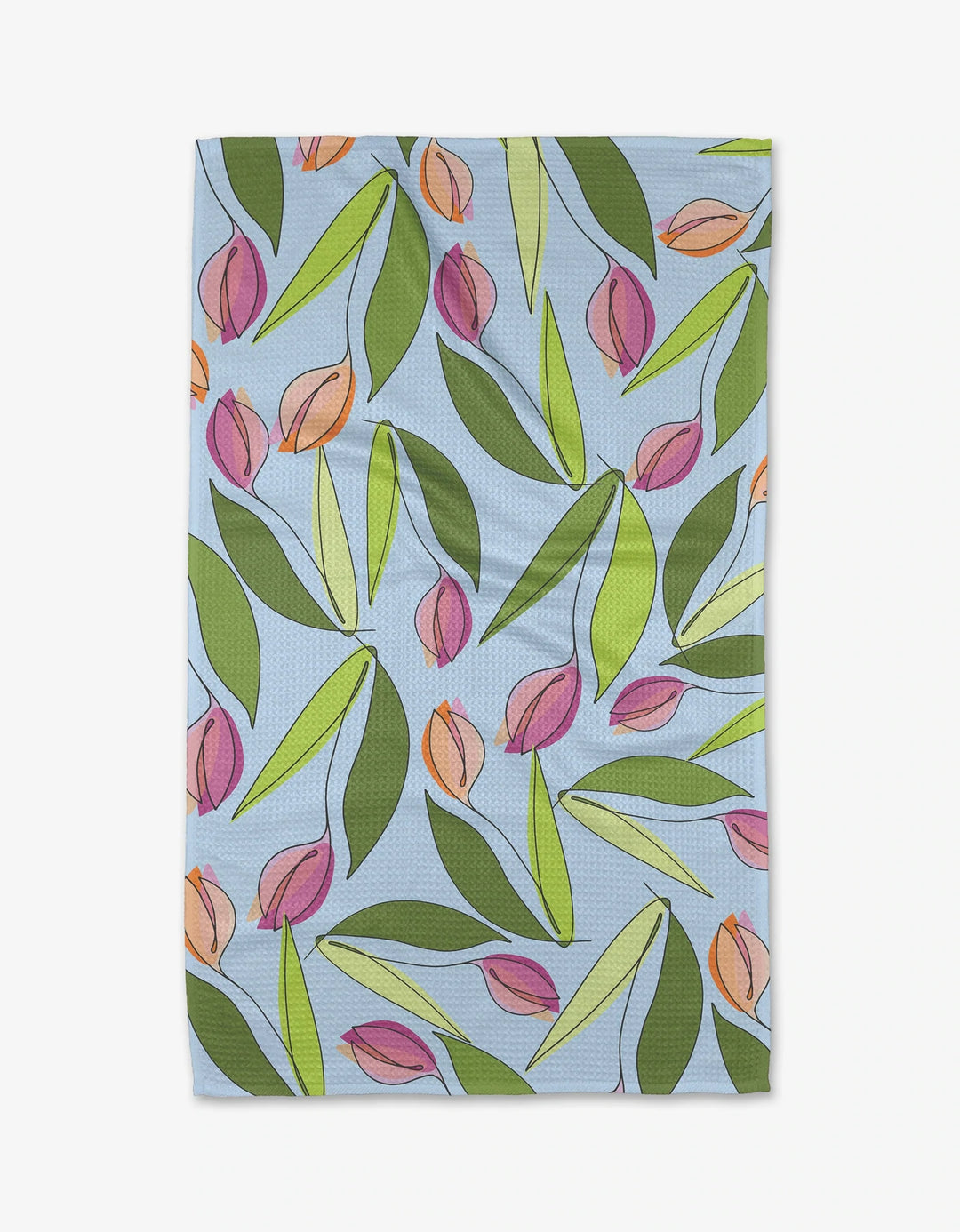 May Flowers Kitchen Tea Towel