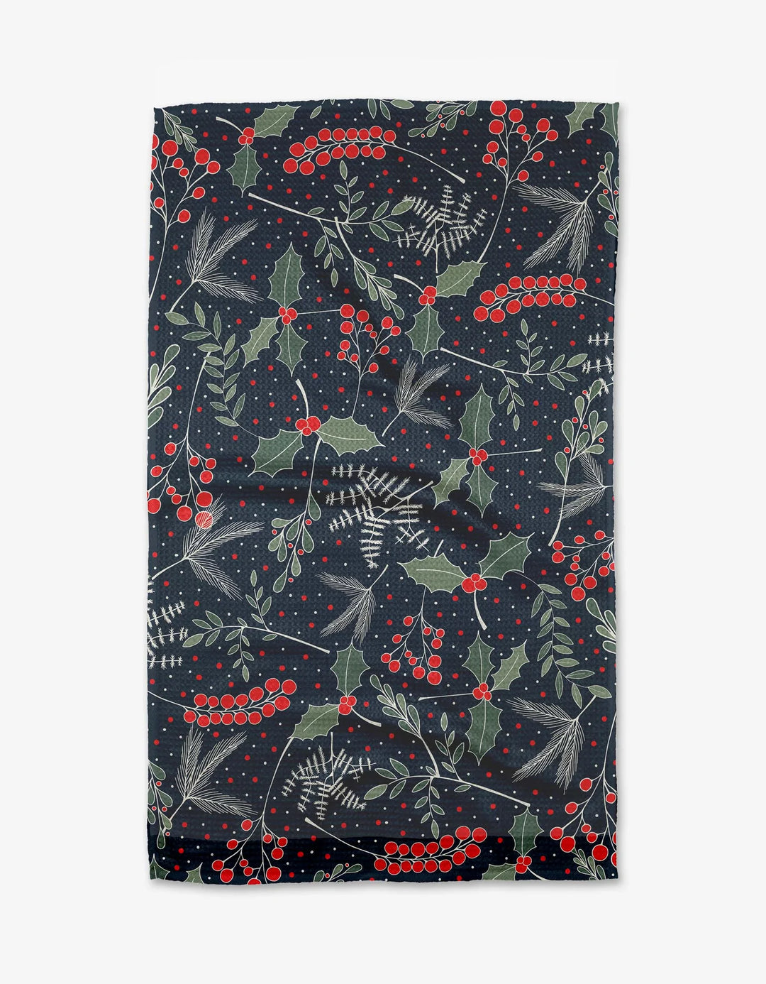 Misletoe Miracle Kitchen Tea Towel