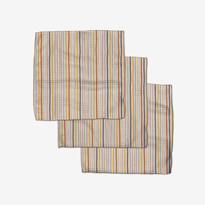 Stripe Season - Dishcloth Set of 3