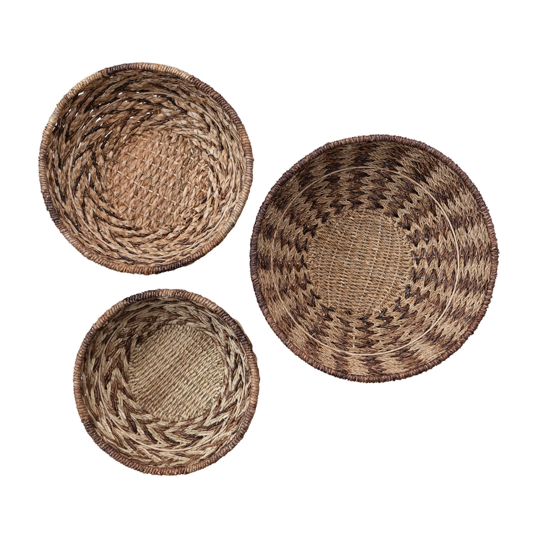 Hand Woven Banana Bark and Bankuan Baskets