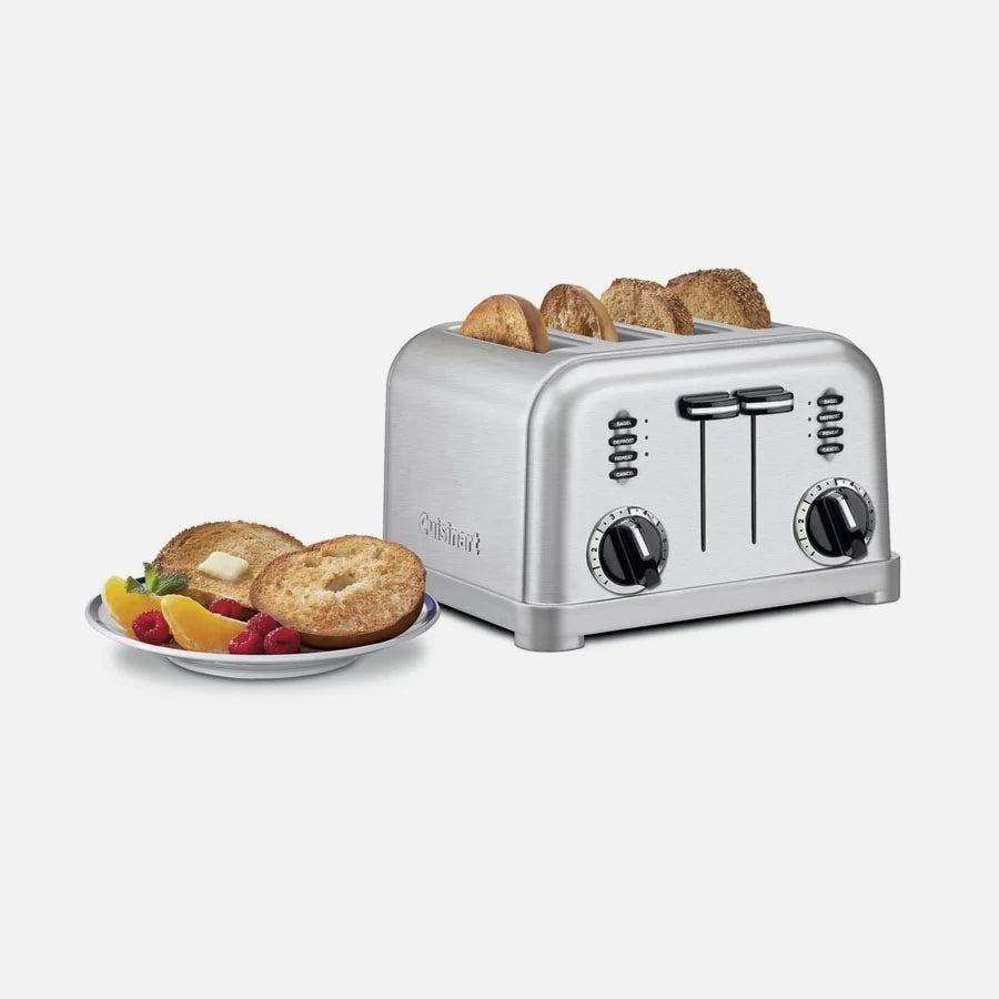 Cuisinart 4 Slice Metal Classic Toaster The Cook s Nook