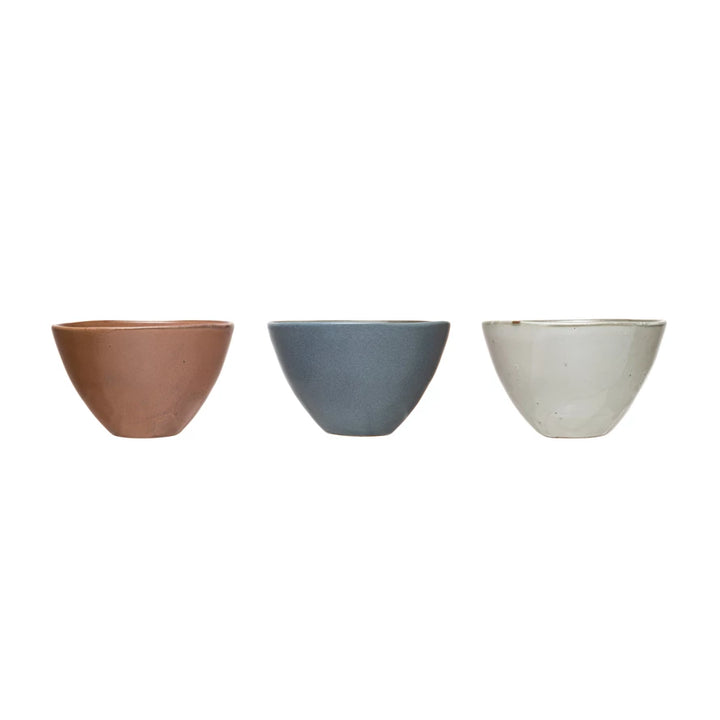 Stoneware Reactive Glaze Bowl