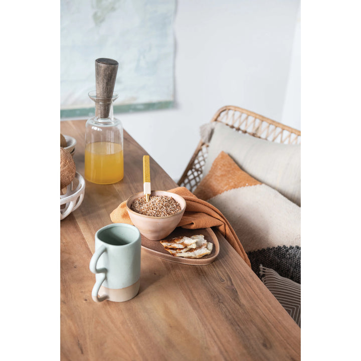 Stoneware Reactive Glaze Bowl