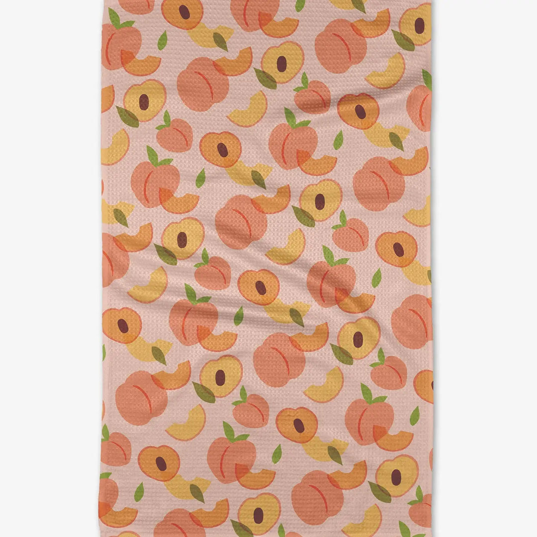 Peaches Kitchen Tea Towel