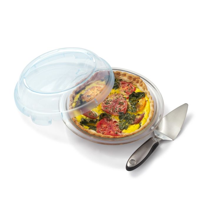 OXO Glass 9-in Pie Plate with Lid