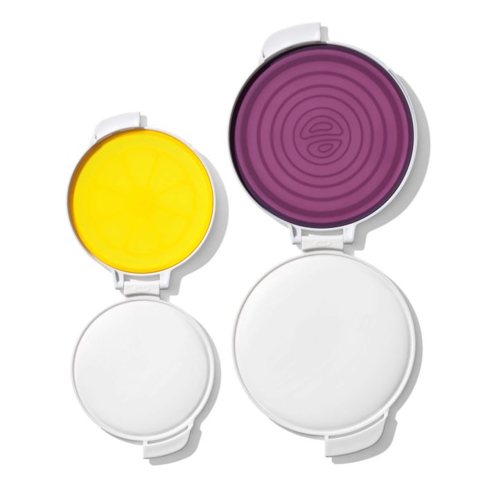 OXO Cut & Keep Silicone Produce Saver Set