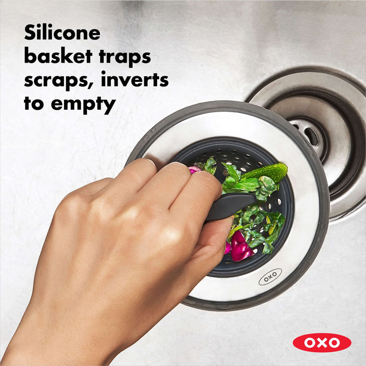 OXO 2-in-1 Sink Strainer & Stopper