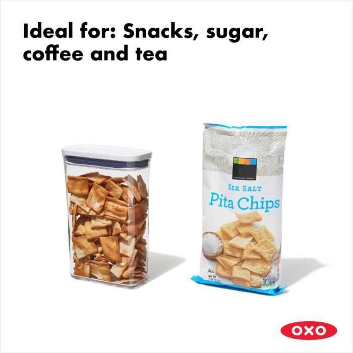 OXO POP Container - Slim Rectangle Medium (1.9 Qt.)