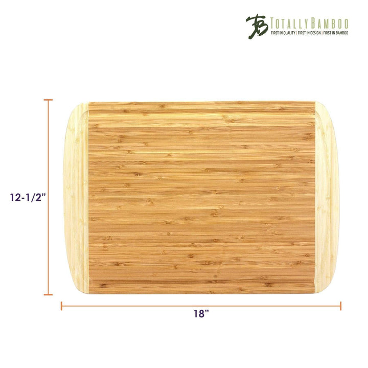 Totally Bamboo Kona Groove Cutting Board