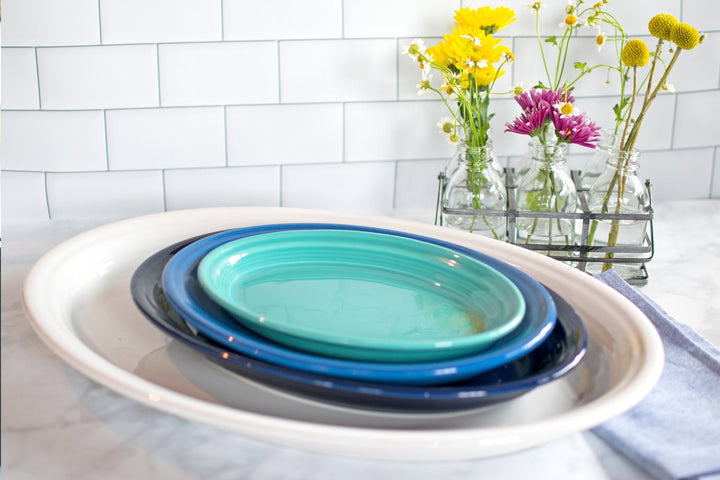 Fiestaware 13 5/8" Large Oval Serving Platter