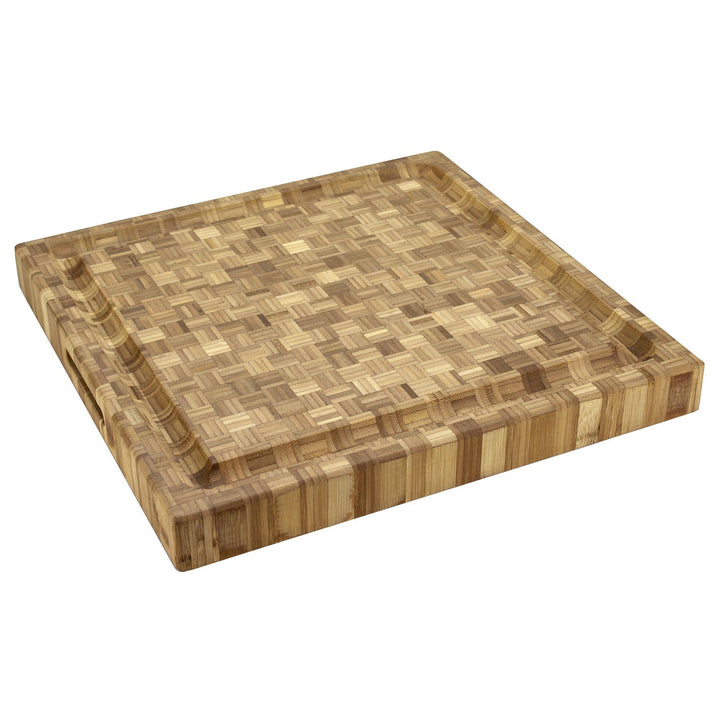 Totally Bamboo Pro Board Bamboo Carving and Cutting Board with Juice Groove