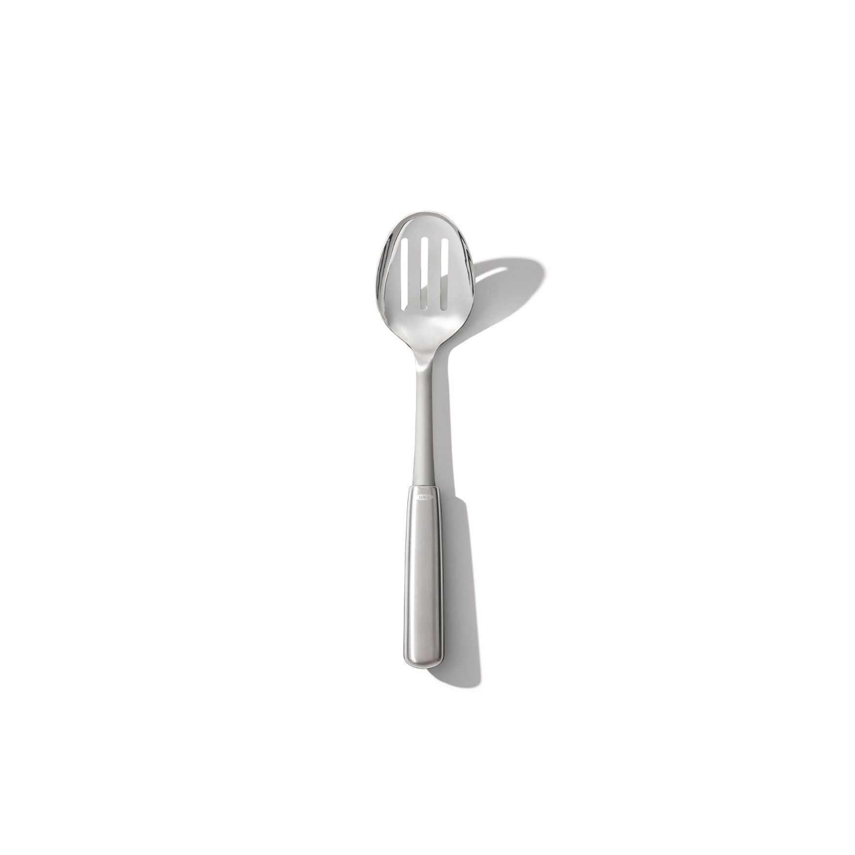 OXO Steel Slotted Cooking Spoon – The Cook's Nook