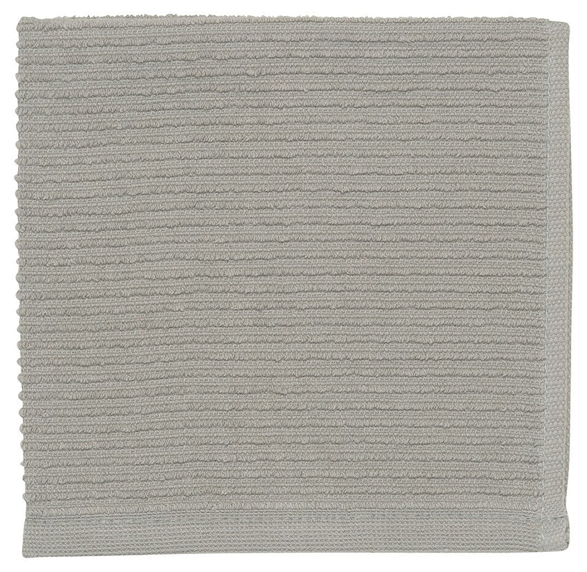 Now Designs Dishcloths, Ripple (Set of 2) London Gray