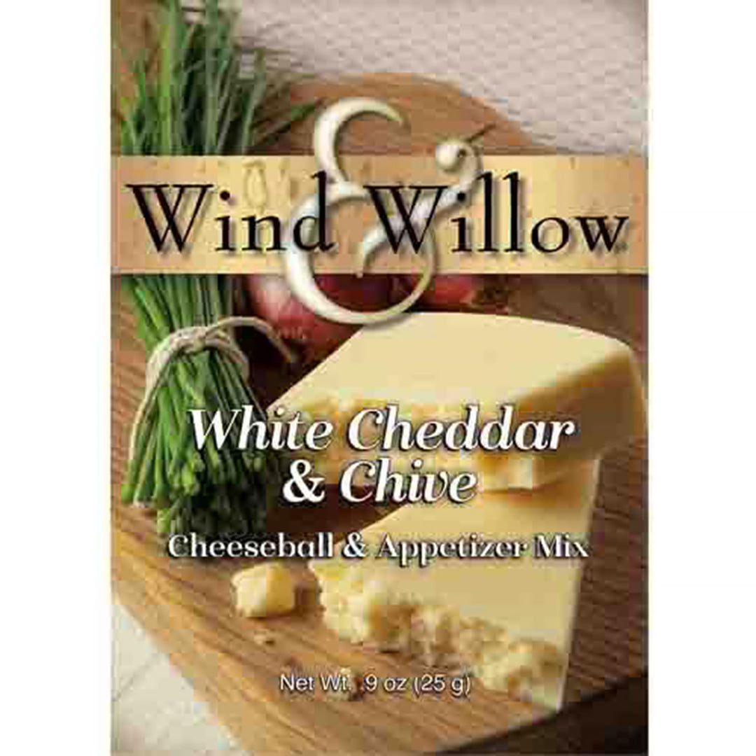 Wind & Willow White Cheddar & Chive Cheeseball & Appetizer Mix