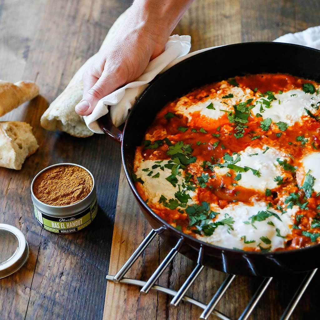 Moroccan Poached Eggs
