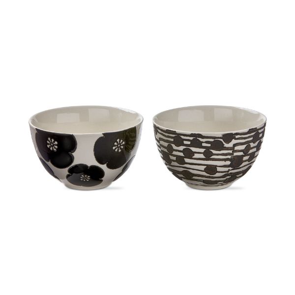 Flower & Dot Snack Bowls