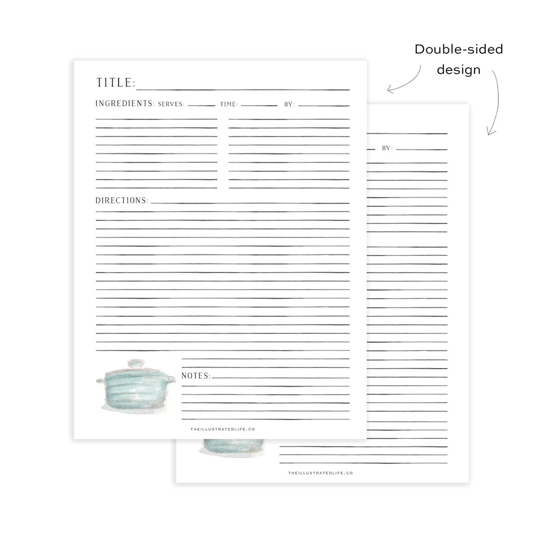 index card recipe binder Recipe Binder Kit – The Cook's Nook