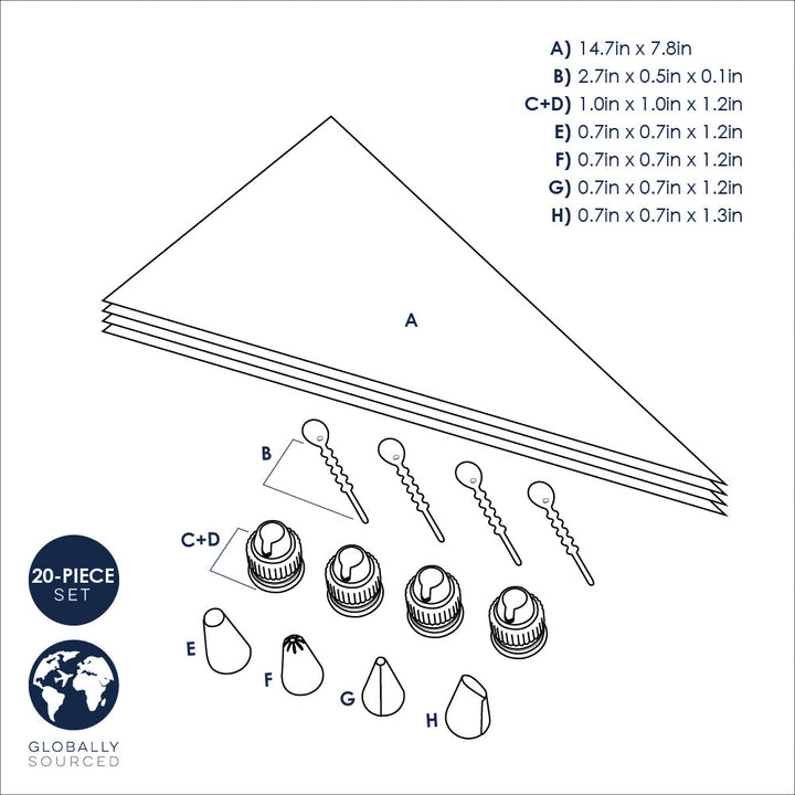 Pastry Decorating Set