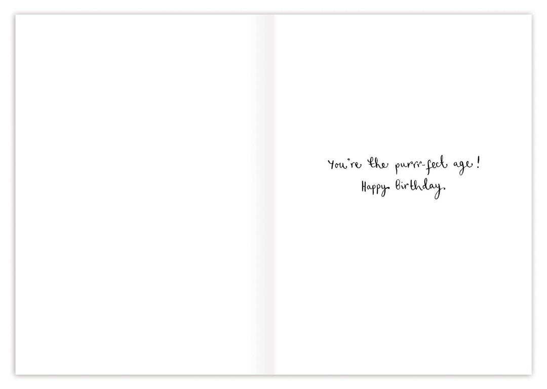 Cats You're How Old? Birthday Card