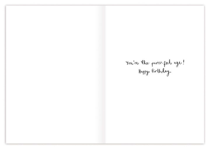 Cats You're How Old? Birthday Card