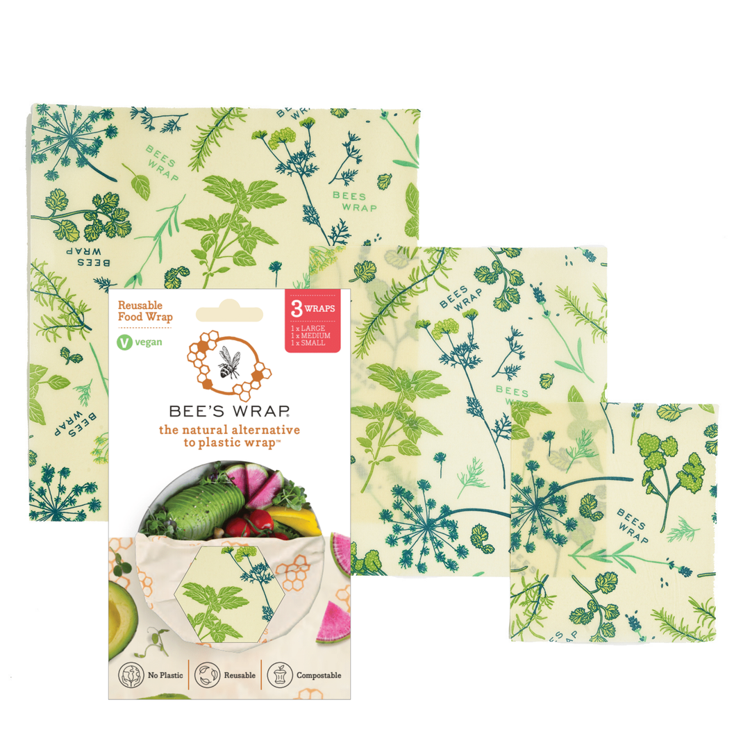 Bee's Wrap Herb Garden, Assorted 3 Pack
