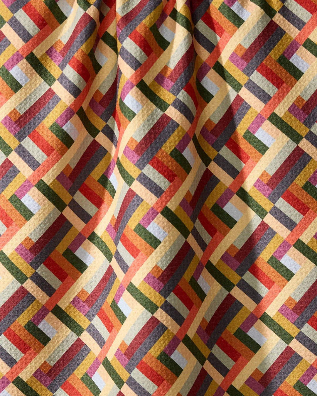 Vivid Cascade Kitchen Tea Towel