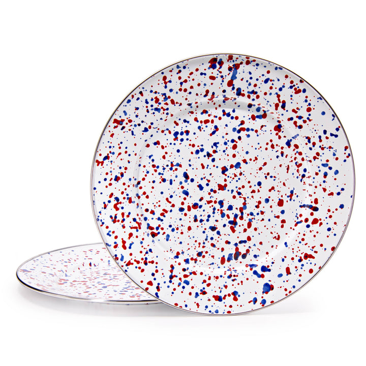 Golden Rabbit Enamelware Americana Charger