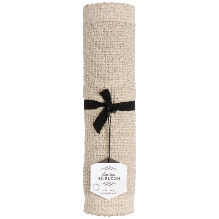Lattice Table Runner - Dove Gray