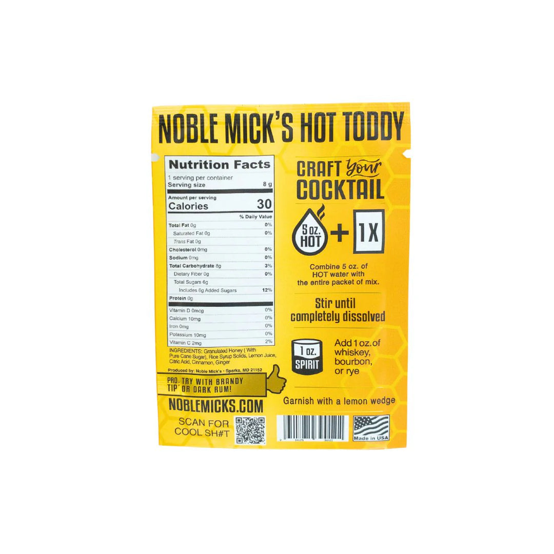 Noble Mick's Single Serve Hot Toddy