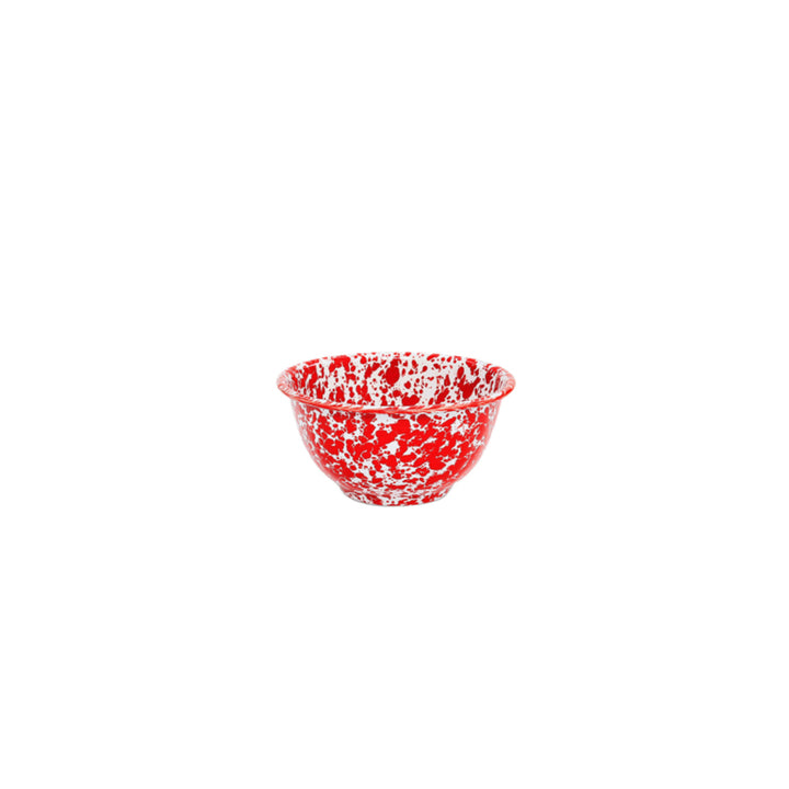 Crow Canyon Splatter Small Footed Bowl 14oz