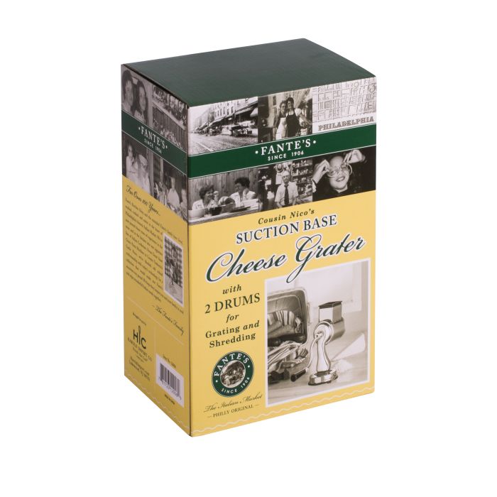 Fantes Cousin Nicos Suction Base Cheese Grater