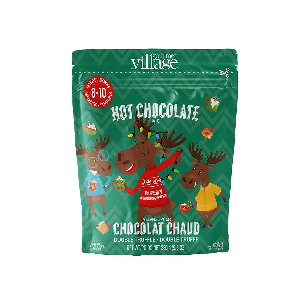 Gourmet Du Village - Merry Christmoose Hot Chocolate Pouch 280 g
