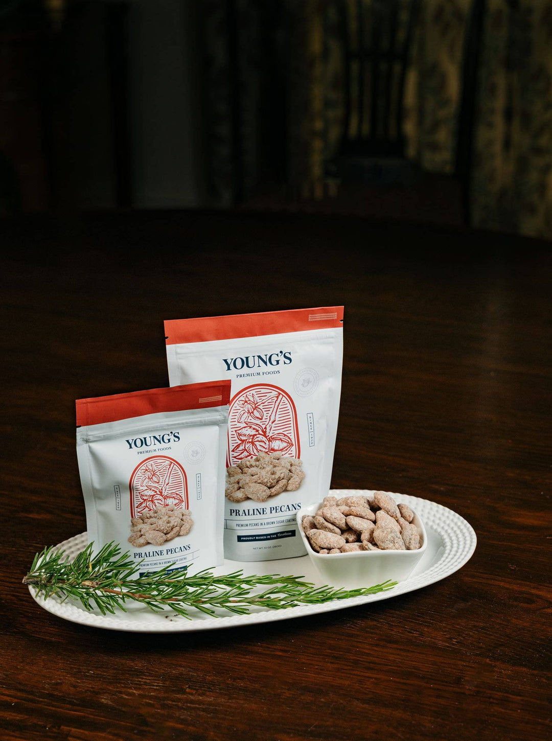 Praline Pecans Pouches, 4.5oz