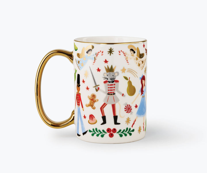 Rifle Paper Co. Nutcracker Porcelain Mug