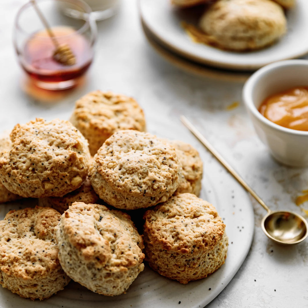 Lemon Poppyseed Scones