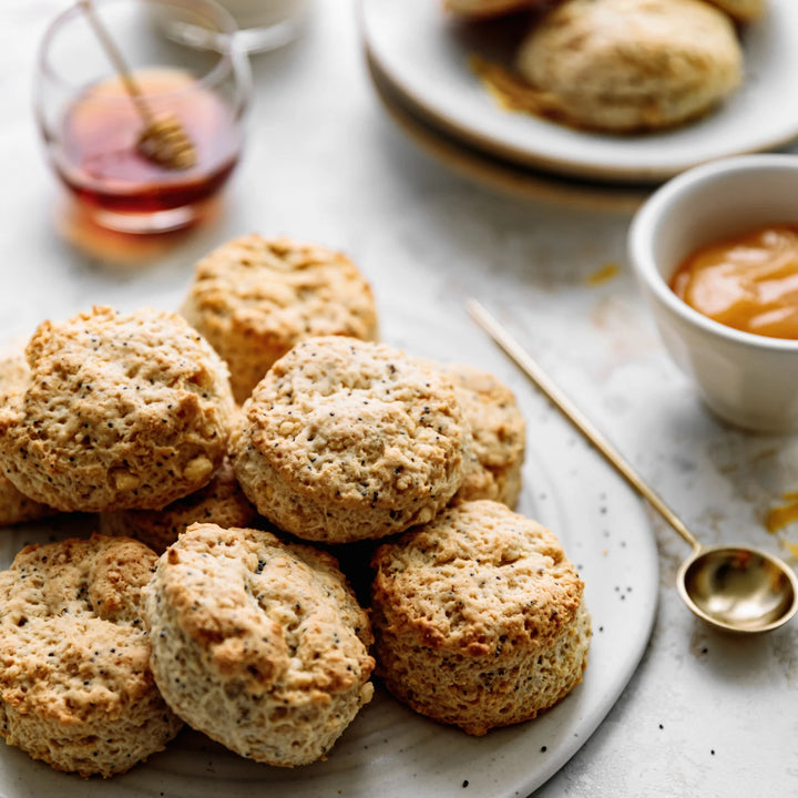 Lemon Poppyseed Scones