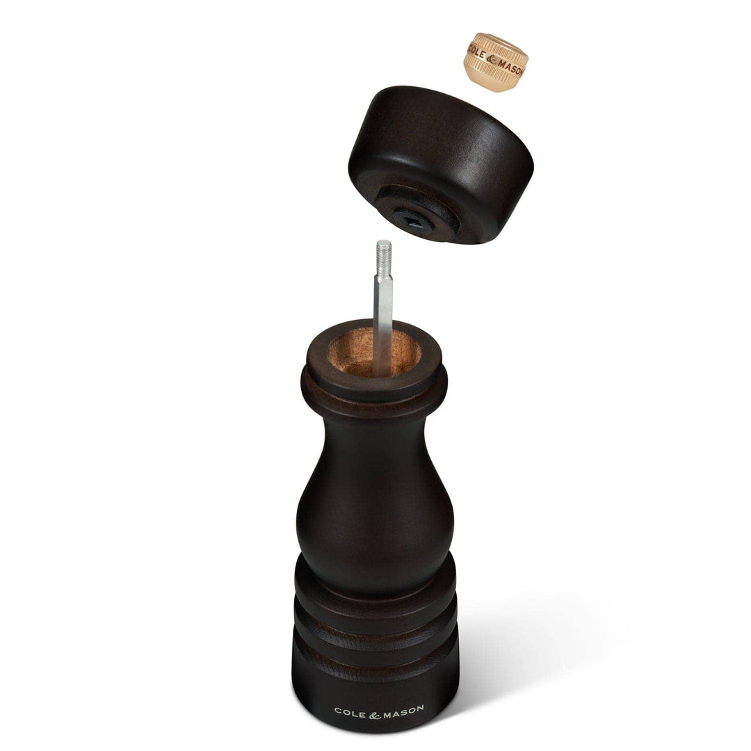 London Chocolate Wood Salt & Pepper Mills