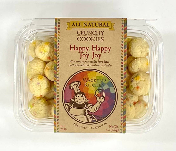 Happy Happy Joy Joy Cookies (sprinkles!), 8oz