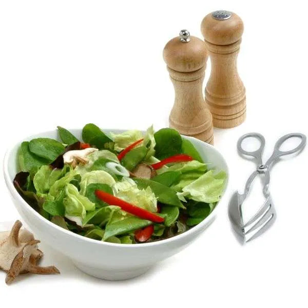 Stainless Steel 9" Salad Tongs