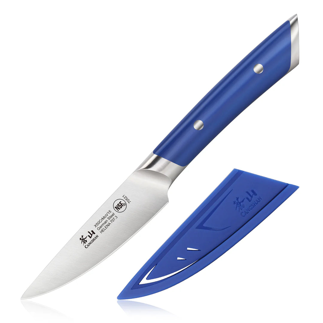 Helena Color Series 3.5" Pairing Knife with Sheath