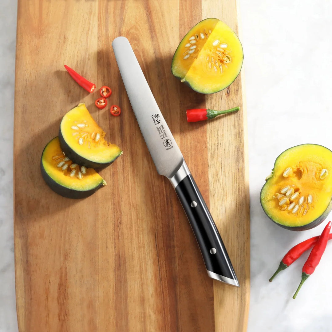 Helena Series 5" Round Tip Serrated Utility Knife