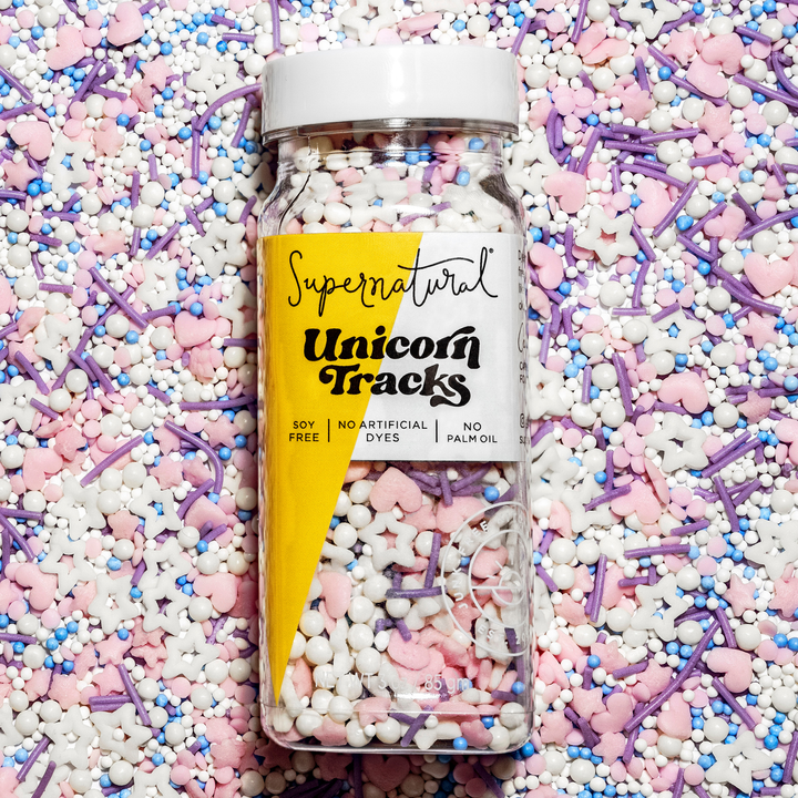 Dye-Free Unicorn Tracks Sprinkles