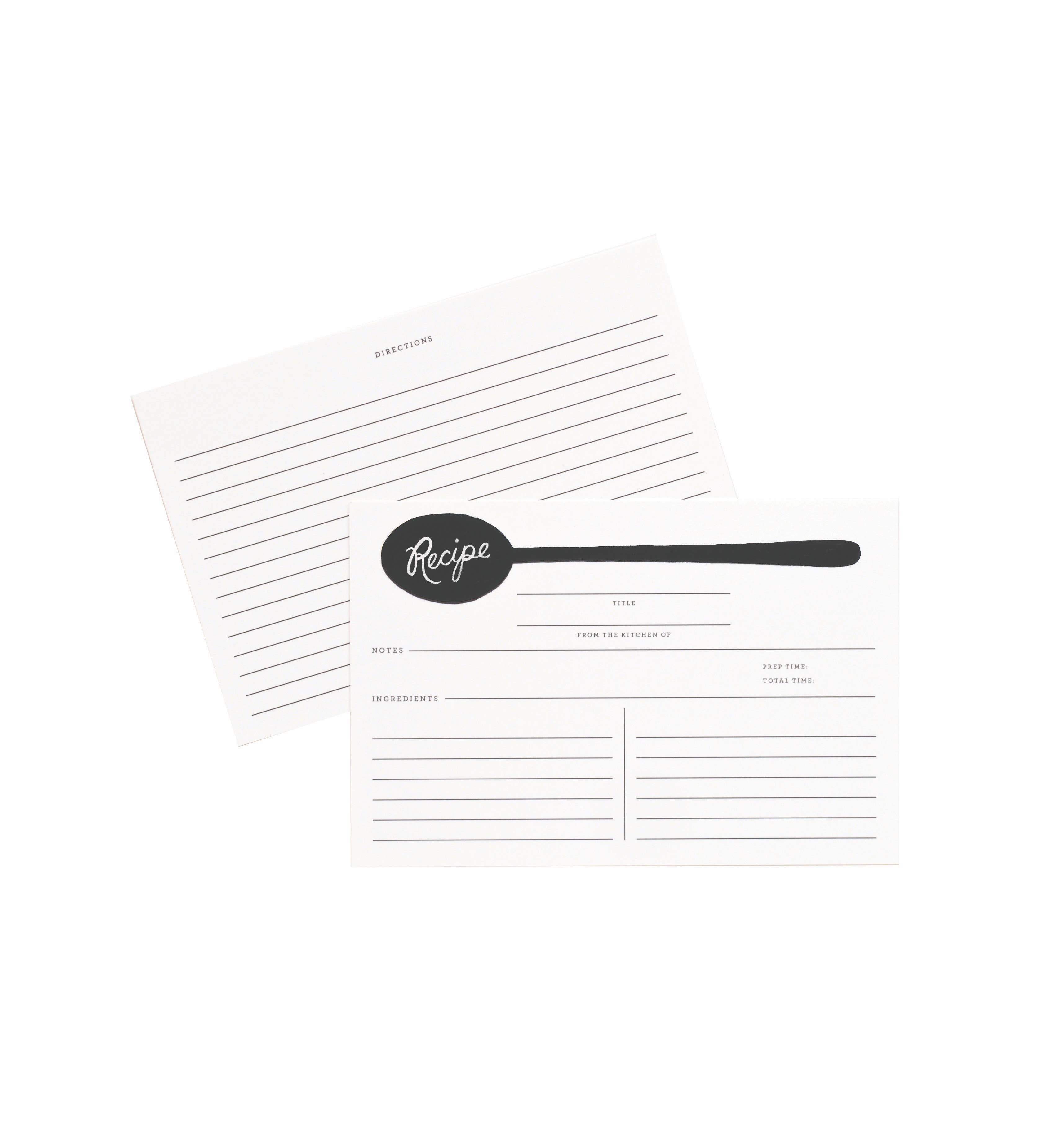 Rifle Paper Co. Recipe Cards