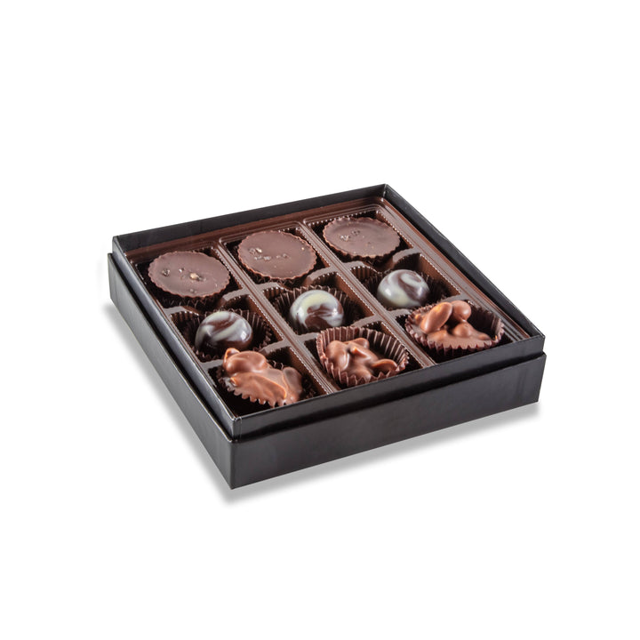 Bourbon Barrel Foods Chocolate Box - Assorted 9 piece