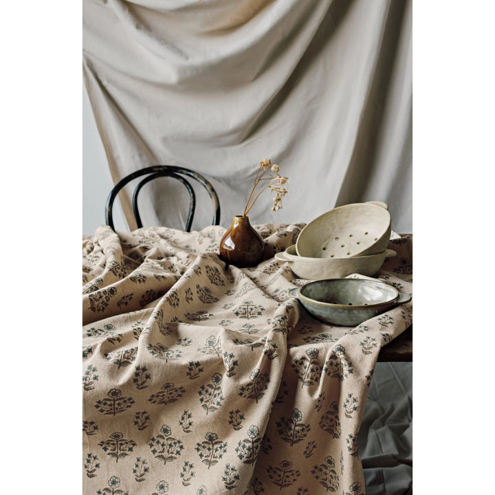 Gray Stoneware Fruit Bowl 7"