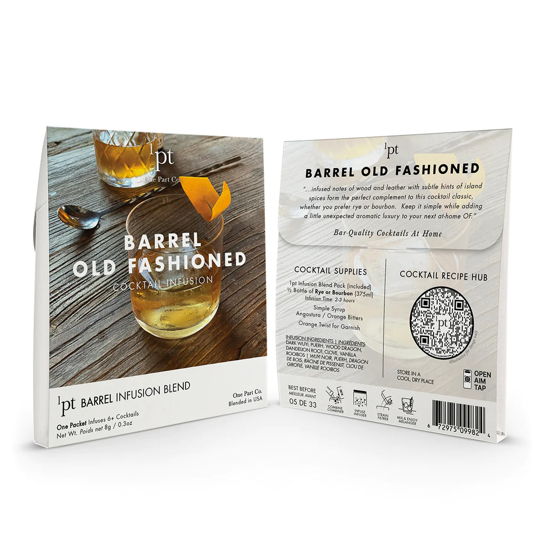 1pt Infusions - Barrel Old-Fashioned