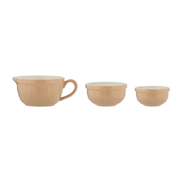 Cane Set of 3 Measuring Cups